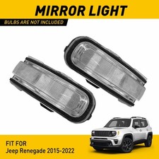 68348179aa Left Right Side Mirror Lamp Shell 2pcs For Jeep Renegade 2015-2022 68348179aa Left Right Side Mirror Lamp Shell 2pcs For Jeep Renegade 2015-2022
