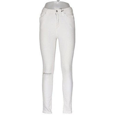 Mango, Jeans, Größe: 34, Noa, Weiß, Baumwolle/Elasthan, Einfarbig, Denim #PcM