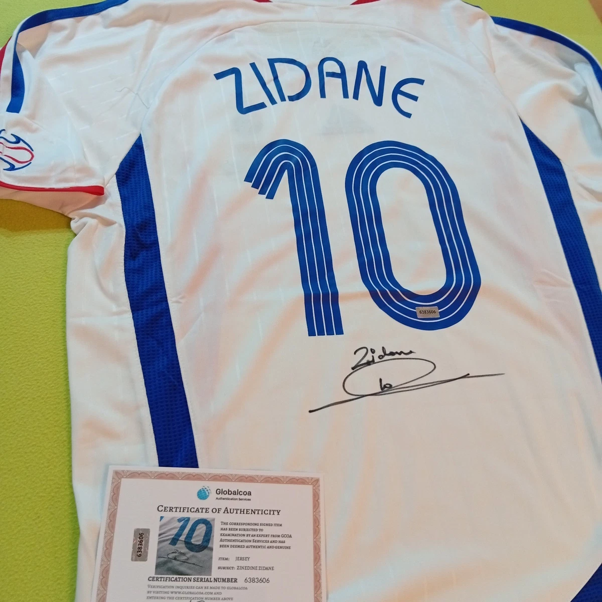Zinedine Zidane Soccer Original Autographed Items for sale | eBay
