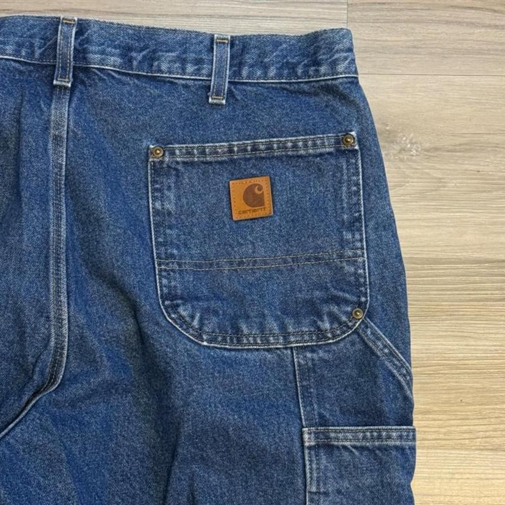Carhartt B73 DST Loose Original Fit Double Knee Denim… - Gem
