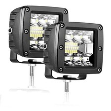 2 Pieces 3 inch 42W LED Pods Light Bar 4200Lm Waterproof Spot 3 inch 42W Spot