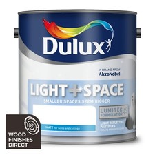 Dulux Light and Space Matt, 2.5L & 5L - All Colours - Interior Walls & Ceilings
