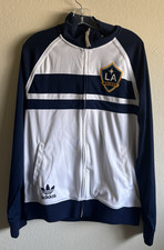 LA Galaxy Adidas Originals Soccer Jacket Full Zip 2014 Size M