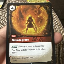 Disintegrate 005/298 Origins Riftbound League of Legends