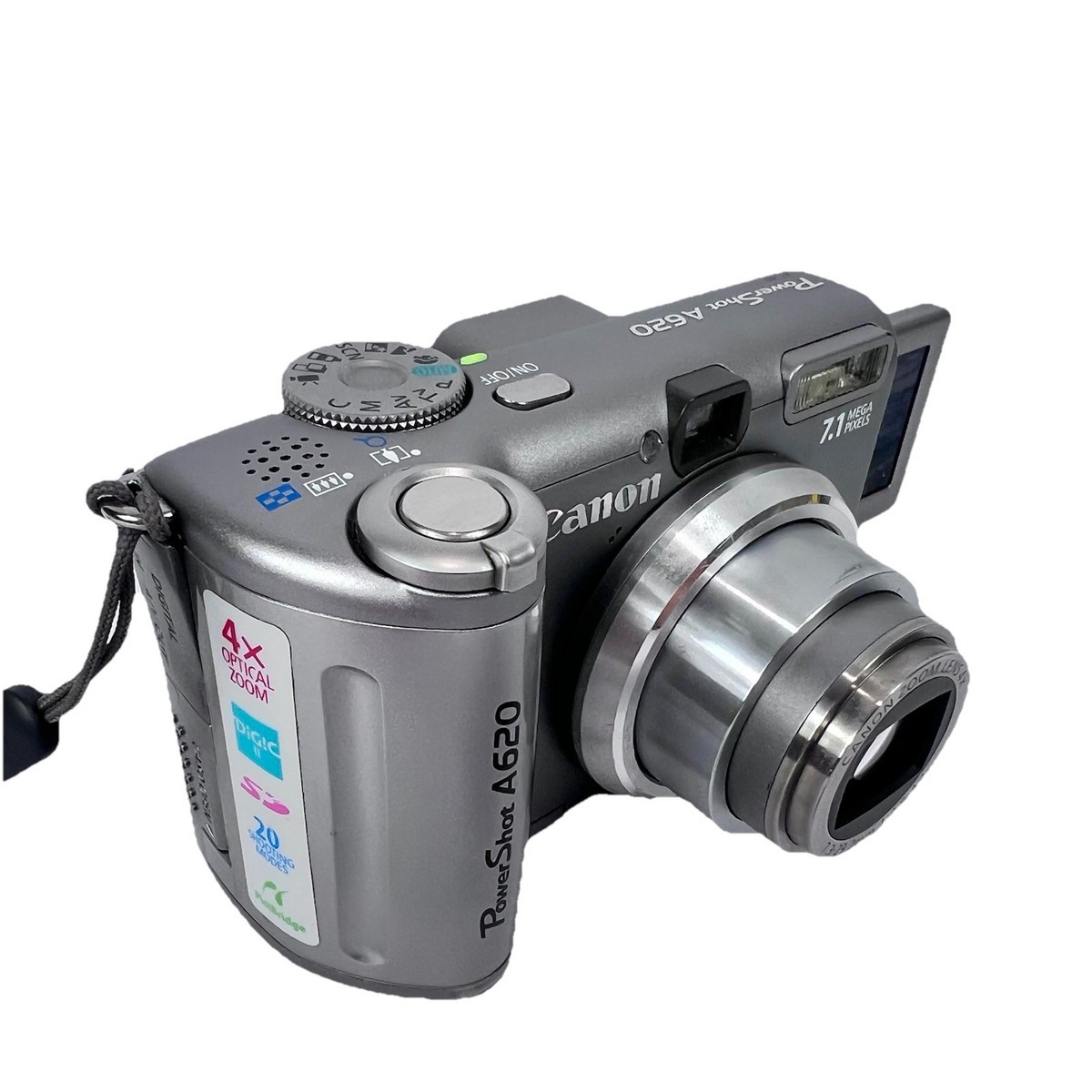 Canon PowerShot A620 Digital Camera 7.1 MP Optical Zoom Flip