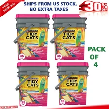 Purina Tidy Cats Bahama Sunset Scented Clumping Low Dust Odor Control Multi Cat