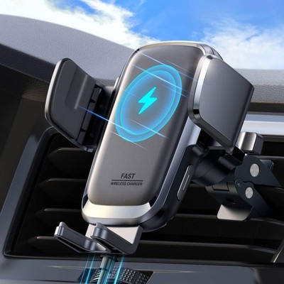 JOYROOM Wireless Car Charger, 15W Fast Charging Auto Clamping A NEW 243