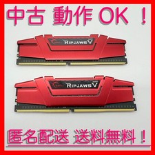 G.SKILL Ripjaws V DDR4 3000 MHz 16 Go (2 x 8 Go) Desktop F4-3000C15D-16GVRB T...