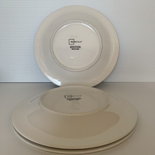 Mainstays Casual Banded Cobalt Blue Dinner Plate (Lightly Used) - Picture 4 of 4