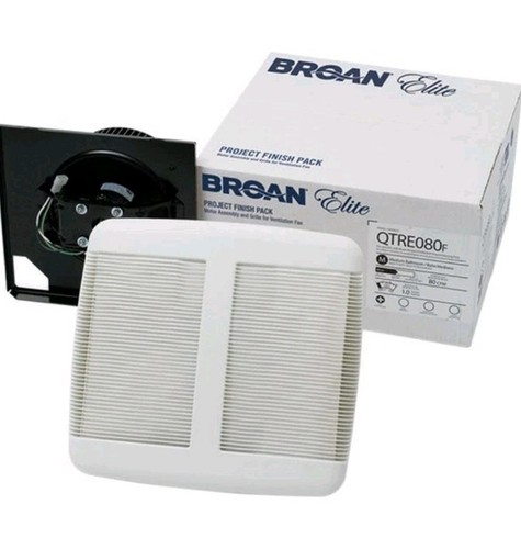 Broan Elite 80 CFM Bathroom Exhaust Fan Finish Pack QTR080F
