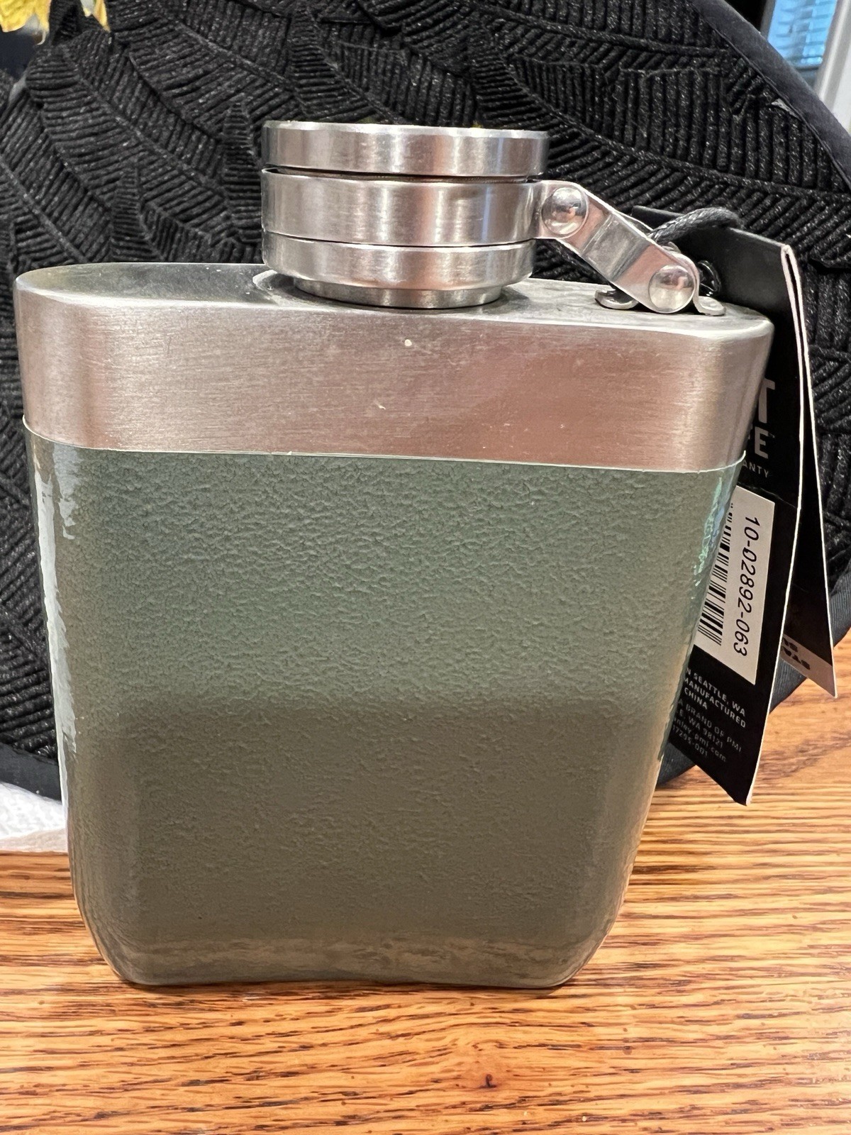 Stanley Master Series Unbreakable Hip Flask Foundry Green 8oz Brand New