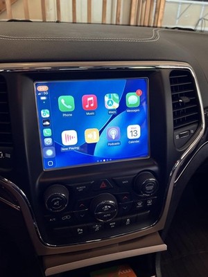 For Jeep Grand Cherokee Radio 2014-2021 Wrangler 2018-2023 Car Radio Carplay GPS