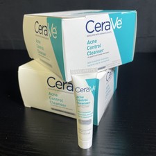 CeraVe Acne Control Cleanser 0.34oz Travel Size Lot of 30 Exp 03/25