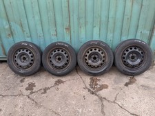 VAUXHALL COMBO MK4 K9 SET OF 4 16" STEEL WHEELS WITH TYRES
