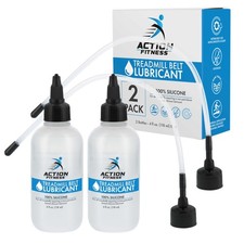 8oz Action Fitness 100% Silicone Treadmill Belt Lubricant, Lube Application Tube