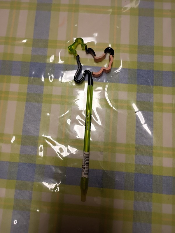 Goofy Head Figure Ink Pin