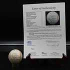 1974 New York Yankees Team Signed Baseball Munson Ford +29 JSA LOA AZ134