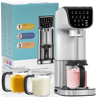 Eismaschine Speiseeisbereiter Gelato Icecream Maker Slushie Smoothie 12-in-1