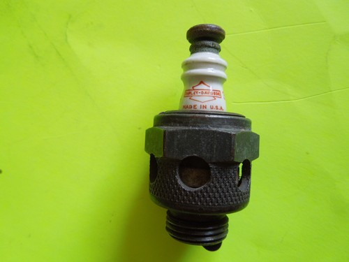1 Vintage Harley-Davidson Knucklehead Flathead Champion #3 Spark Plug