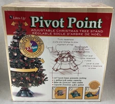 Pivot Point Live Christmas Tree Stand Holds A Tree Up To 9' Tall 5.75” Trunk