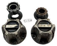 Jeep 6 Bolt Locking Hubs Cj Cj5 Cj7 27 Spline Dana 30 Front Axle Free Shipping