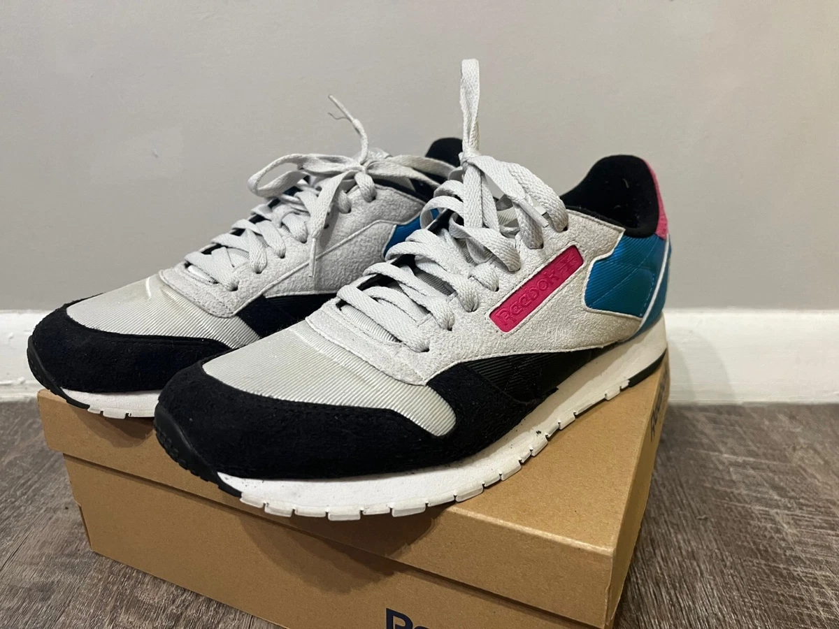 Reebok Classic Leather WB Black Grey Blue for Sale | Authenticity