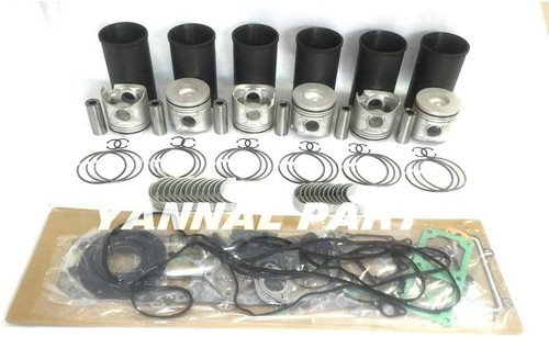 Overhaul Rebuild Kit For Mitsubishi 6D16 6D16T For Hyundai Forklift Excavator - Picture 7 of 7