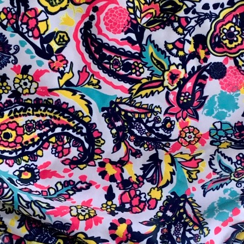 Bikini Bottoms Size UK 8 Paisley Print White New Holiday Beach - Picture 3 of 5