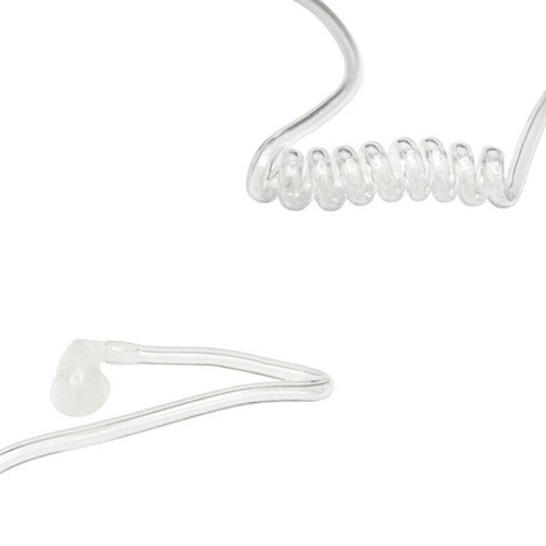 Tube d'air 2,5 mm crochet d'oreille écouteur FBI casque micro radio talkie-walkie - Photo 7/8