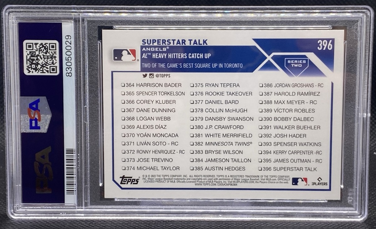 2023 Topps Complete Set - Checklist Mike Trout, Vladimir Guerrero