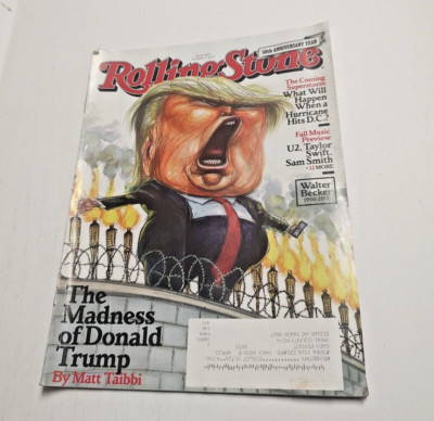 Rolling Stone October 5, 2017 Donald Trump U2 Taylor Swift Sam Smith  