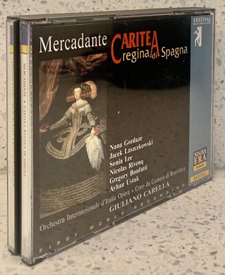 MERCADANTE Caritea regina di Spagna [1995] (3 discs, Nuova Era) CARELLA