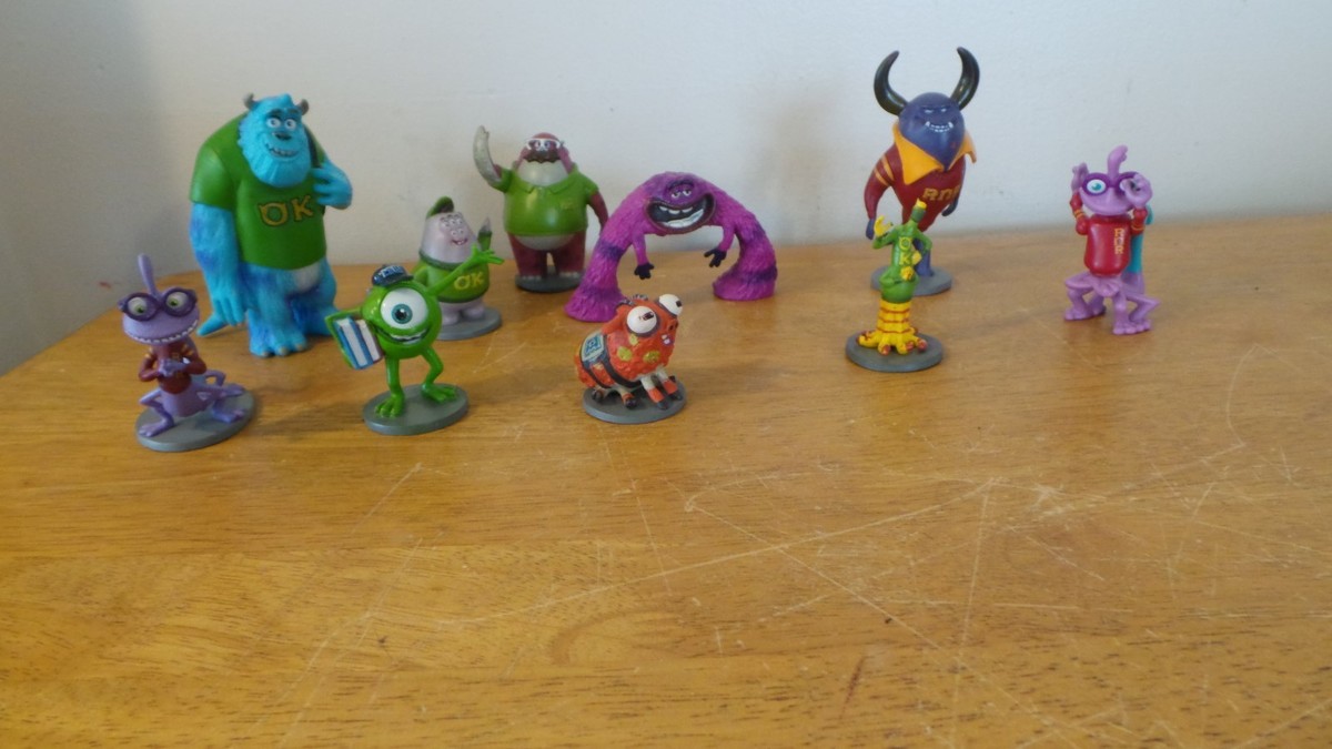 Disney Pixar - Monsters University - PVC Figure Set | eBay
