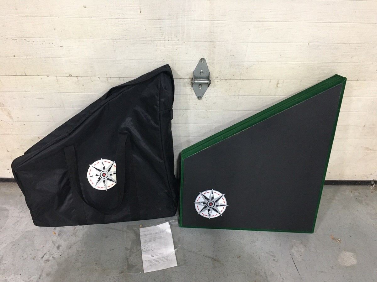 Vintage Marlboro Compass Poker Table Top-w/Travel Case 55”x48