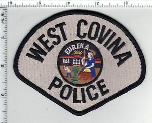 shoulder patch police california 1980 covina west background