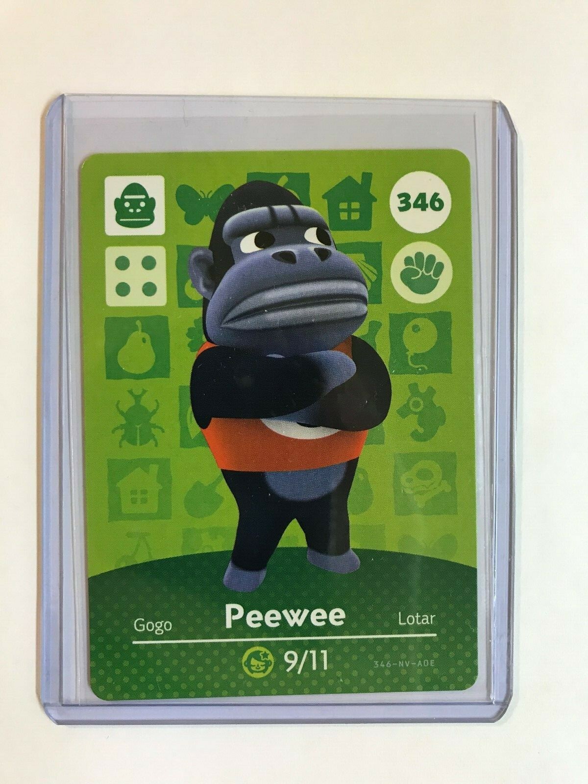 Carte Amiibo Animal Crossing - Gogo / Peewee #346 - Occasion - Version EUR