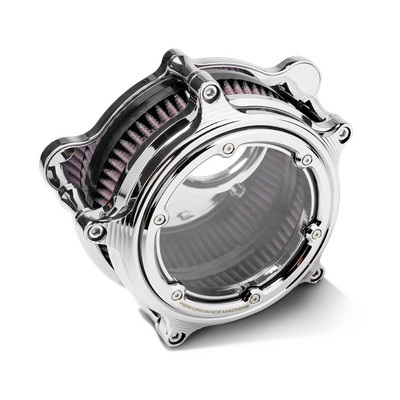 Performance Machine 0206-2158-CH Vision Air Cleaner W/Bezel - Chrome
