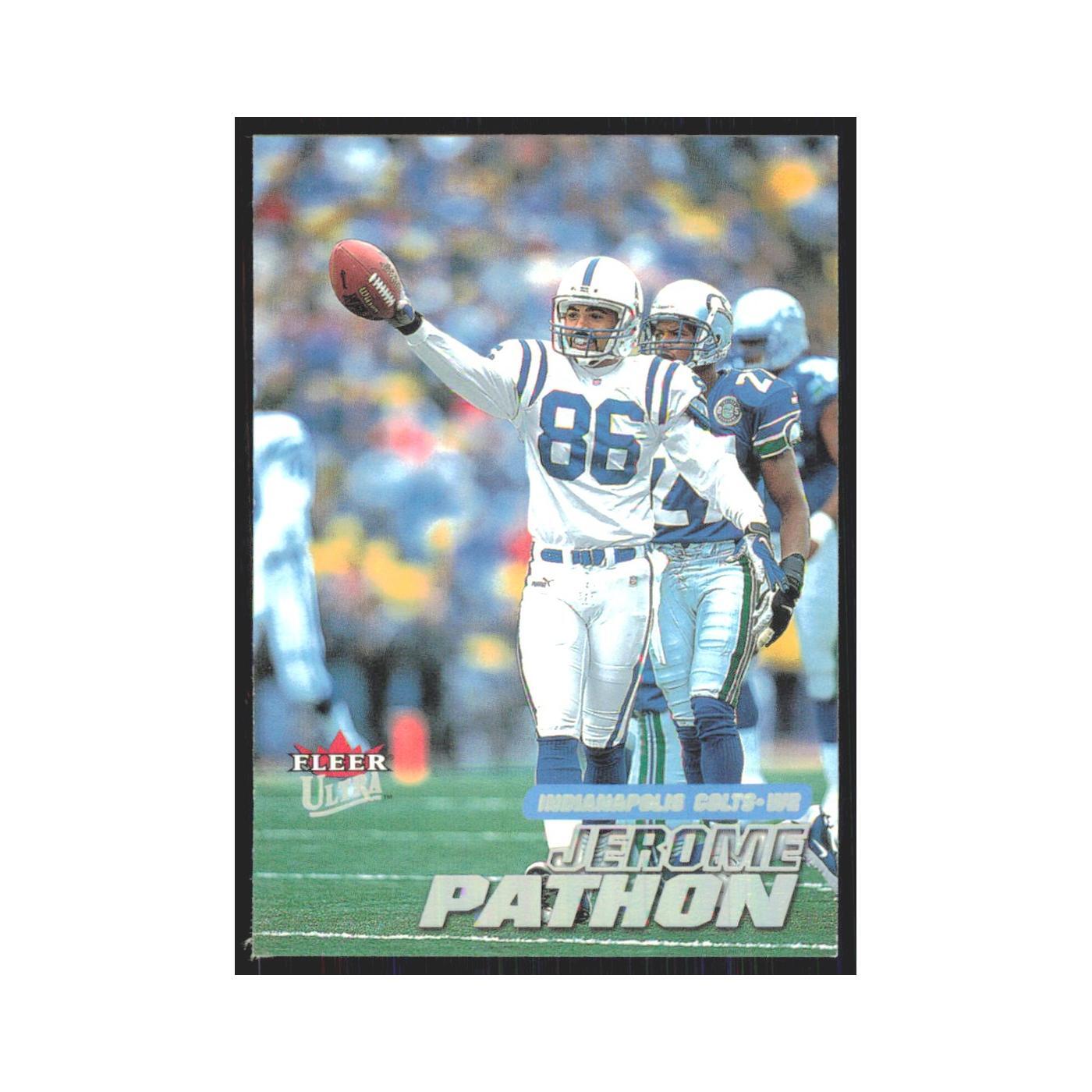 Jerome Pathon 2001 Fleer Ultra #161 Indianapolis Colts Football Card NM