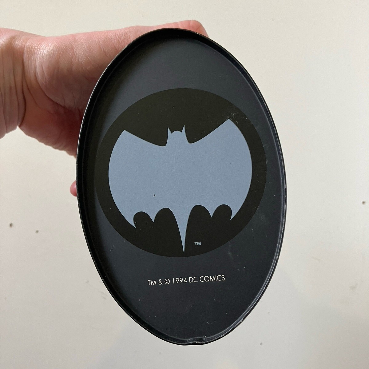 Vintage 1994 Batman Fossil Wristwatch No2 In No3 Tin Marvel