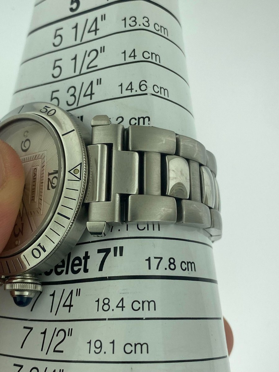 Cartier Pasha 38mm Skeleton Exhibition Backcase Date Automatic