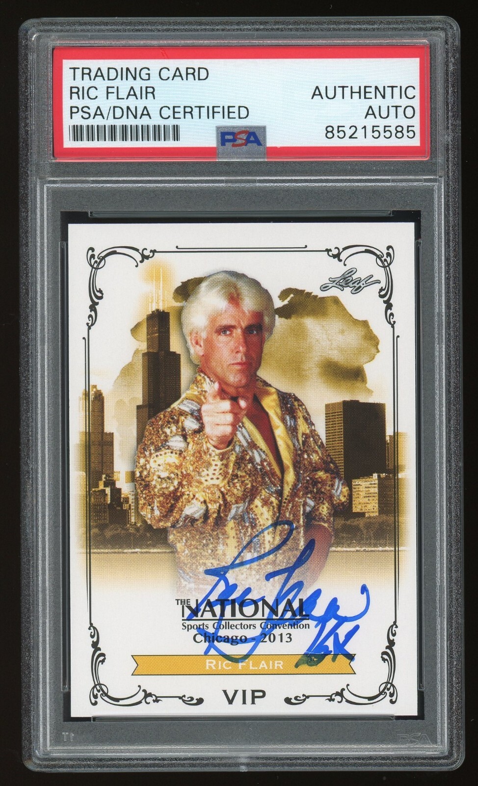 Ric Flair PSA/DNA 2013 Leaf National NSCC N-RF1 Auto Card WWE WCW AEW HOF 585