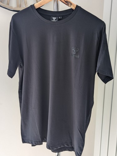 Camiseta Hummel Sigge Negra Elastizada Talla Grande Nueva Con Etiquetas PVP £24.99 - Imagen 5 de 7