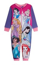 Boys Girls 1Onesie Character One Piece Fleece Pyjama Sleepsuit 18 Mths-12 Yrs