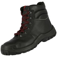 NITRAS POWER STEP MID+ S3-Arbeitsstiefel + Stahlkappe hohe Arbeitsschuhe Stiefel
