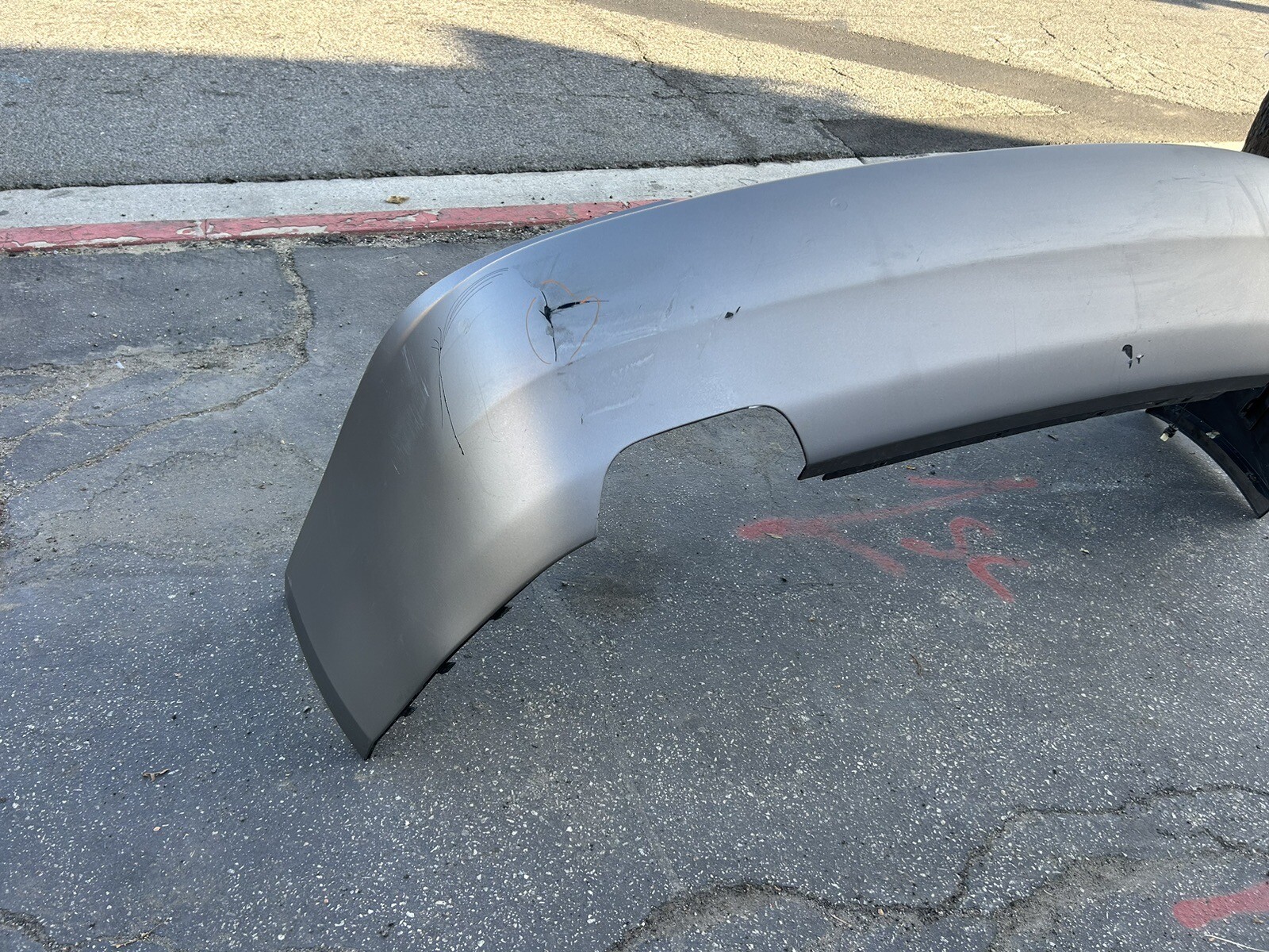 15-17 Rolls Royce Dawn RR6 Rear Bumper Cover 51127312232 OE W/ Sensor Opt.