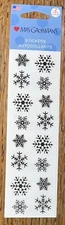 Mrs Grossman's Design Silver Snowflakes Christmas Holiday Scrapbook Stickers
