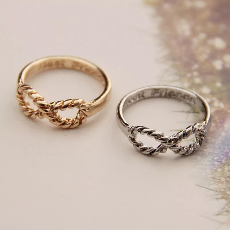 Best friend infinity rings shop