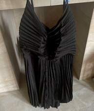 Express Spaghetti Strap Black Dress  m Size Zip NWT