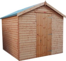 Pinelap Apex Garden Shed Fully T&G Wooden Standard Storage Hut