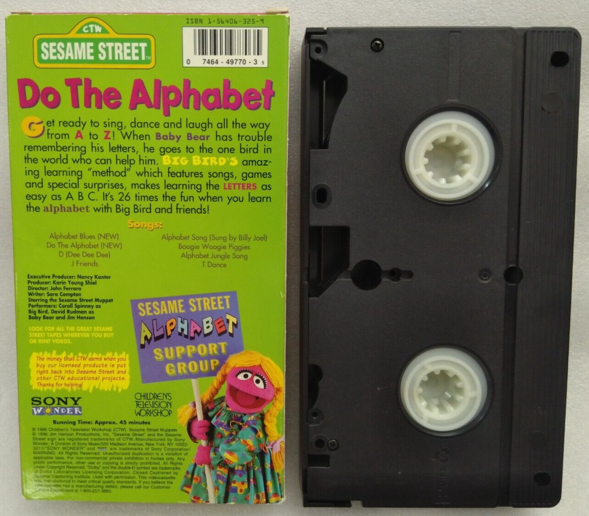 Sesame Street - Do The Alphabet (VHS, 1996) 74644977035| eBay